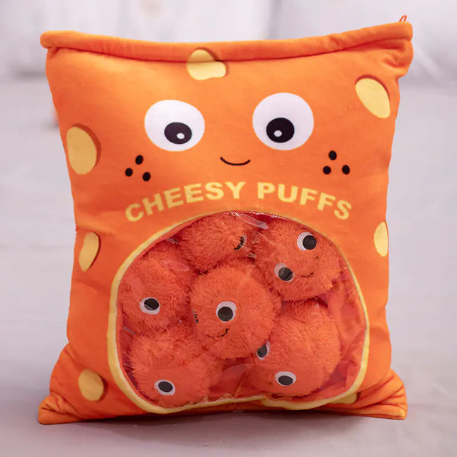 Puff Snack Plush Pillow Toy - Creative Gift Doll