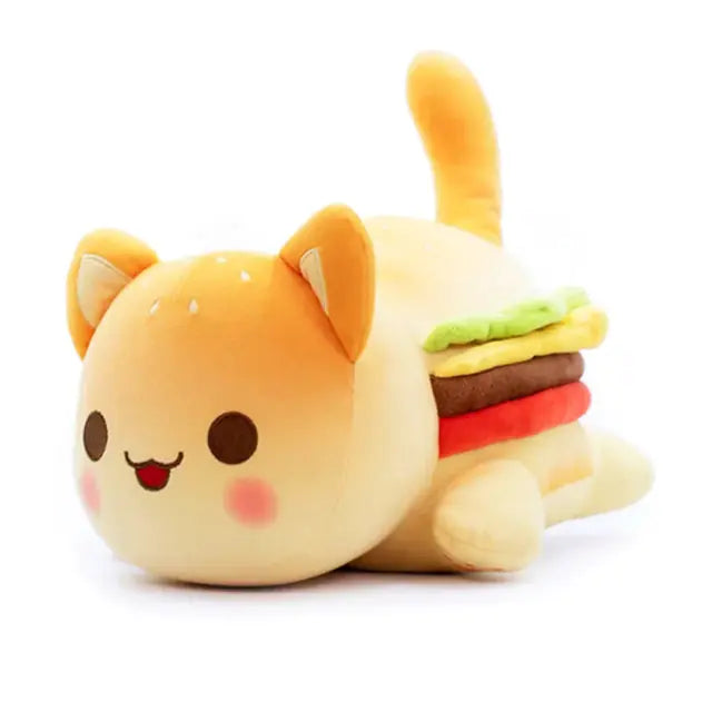 Cute Plush Food Cat Doll Pillow for Kids' Gift