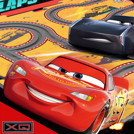 Cars 3 Puzzle Track Set with Electric Model Cars
