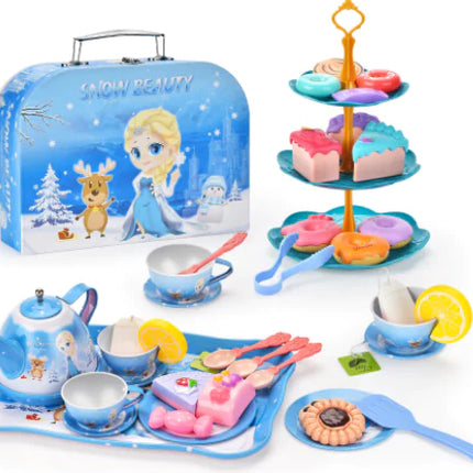 Girls Play House Simulation Dessert & Tea Toy Set