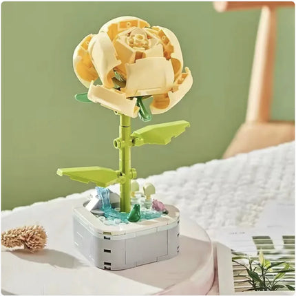 Building Block Flower Pot Set