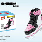 68255 Pink Basketball Shoes