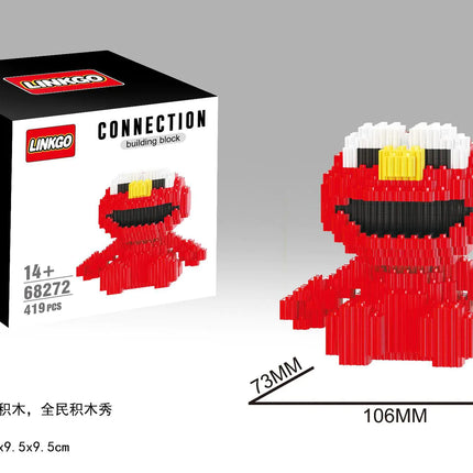 Connecting Brick Cartoon Model Building Toy Gift