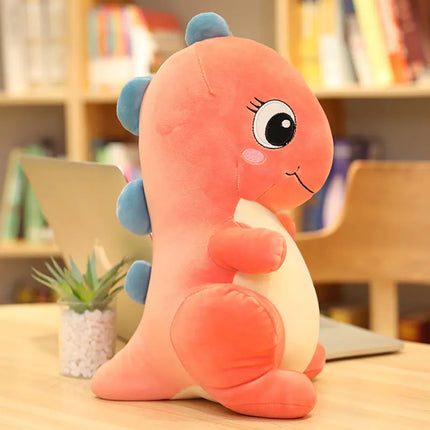 Cute Plush Dinosaur Doll for Girls' Birthday Gift