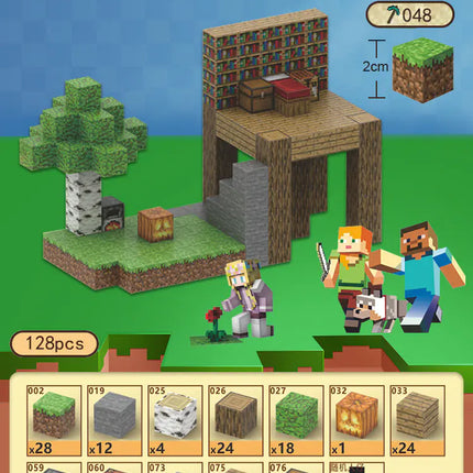 2023 New Minecraft Magnetic Building Blocks Set