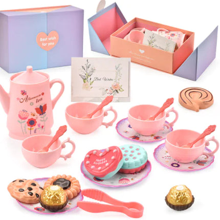 Girls Play House Simulation Dessert & Tea Toy Set
