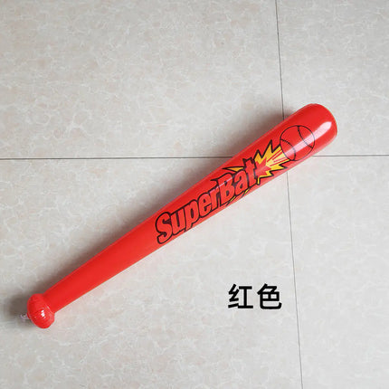 Inflatable Baseball Bat - White PVC Toy (Wholesale Six Pieces)