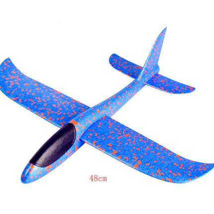 Large 48cm Foam Glider Toy with Spinning Design