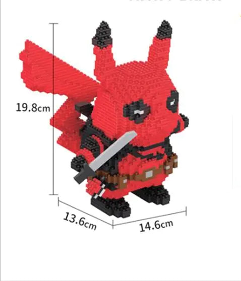 Bottle of Small Building Blocks - Pet Creatures