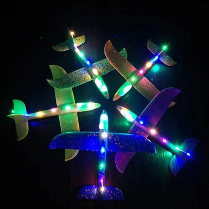 Large 48cm Foam Glider Toy with Spinning Design