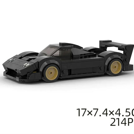 Children's Sports Car Model Building Blocks Educational Toy