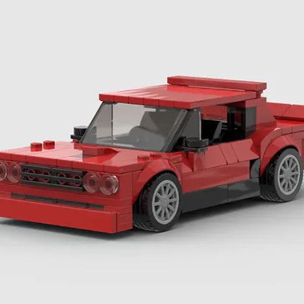Sports Car Racing Building Blocks