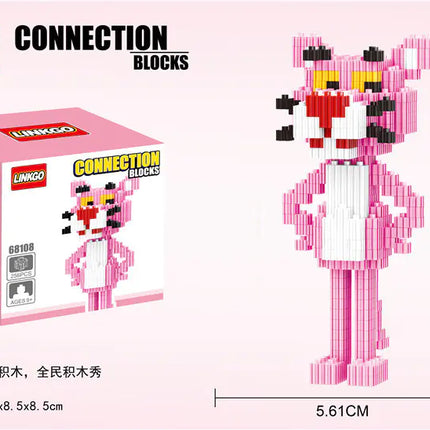 Connecting Brick Cartoon Model Building Toy Gift