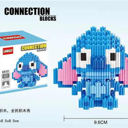 Connecting Brick Cartoon Model Building Toy Gift