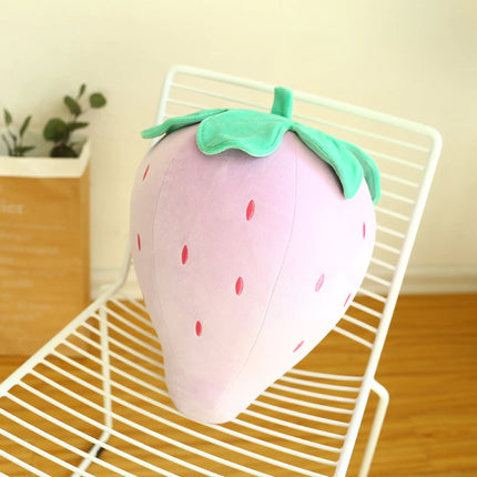 Plush Strawberry Pillow Toy - 8-Inch Soft Doll Gift