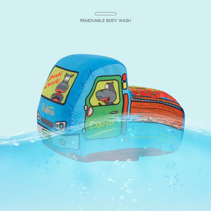 New Cartoon Fabric Toy Cars for Kids (Washable)