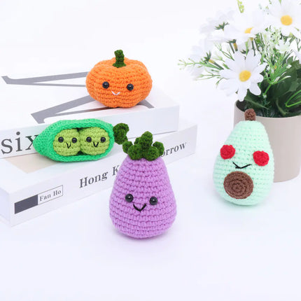 Creative Knitted Doll Toys - Watermelon, Potato, Veggies