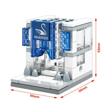 Mini City Building Set Compatible with LEGO Blocks