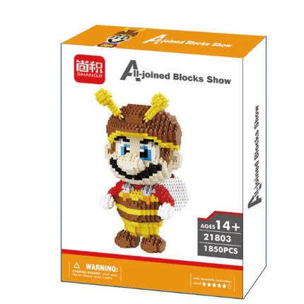 DIY Cartoon Building Blocks - Educational Toy Set