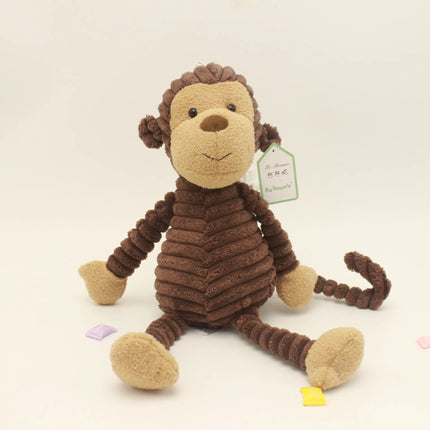 Striped Animal Plush Toy - Creative Stuffed Doll