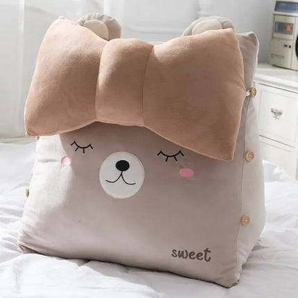 Dinosaur Plush Sofa Bed with Head Cushion Pillow