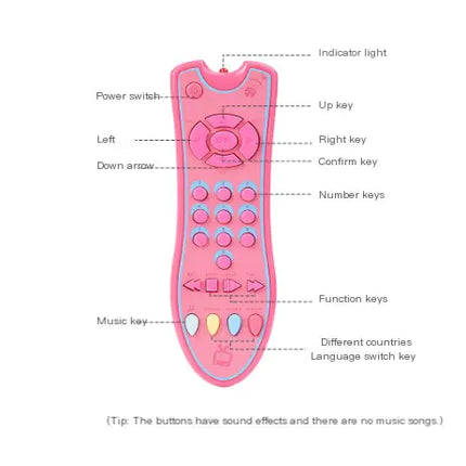 Children's English Learning Remote with Music