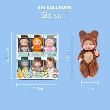 Cross-Border Sleeping Reborn Doll Set for Kids