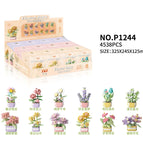 P1244 potted plant collection-12 full sets [with display box]]