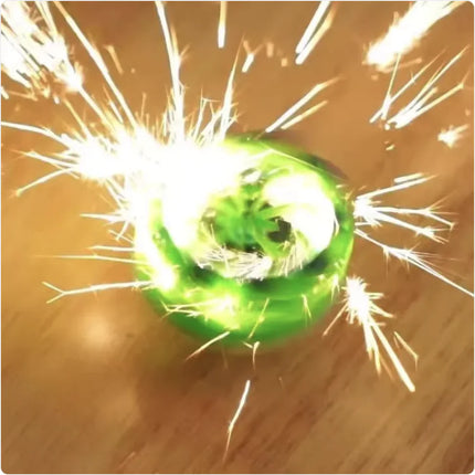 Fireworks Spin Gyro – LED Rotating Fidget Toy