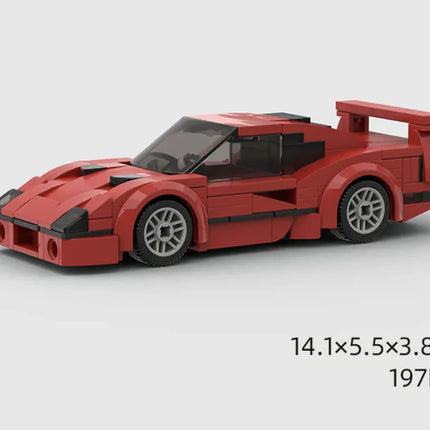 Children's Sports Car Model Building Blocks Educational Toy