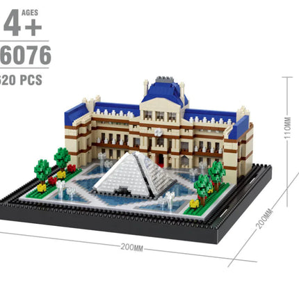 Mini Brick Building Toy Set with Small Particles