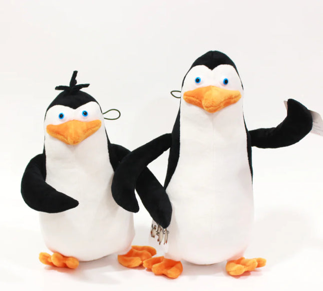 Madagascar Penguin Agent Plush Toy Doll