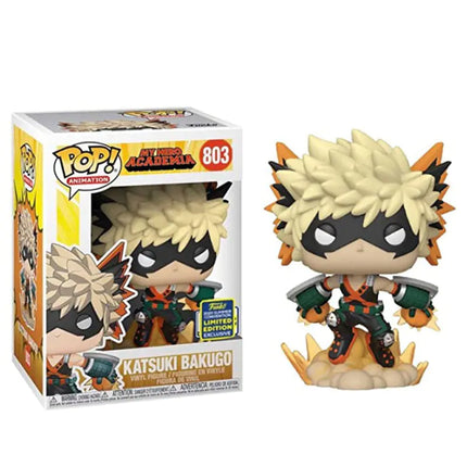 Funko Pop My Hero Academia Figures - Todoroki, Bakugo, Deku