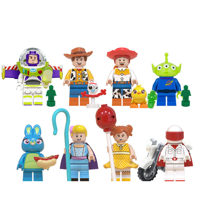 WM6060 Cartoon Movie Toy Set with Building Blocks