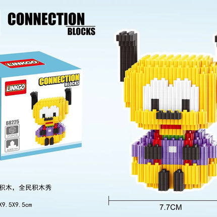 Connecting Brick Cartoon Model Building Toy Gift