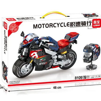 Motorcycle Model Building Block Toy