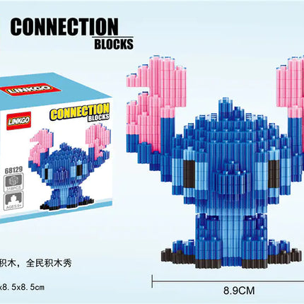 Connecting Brick Cartoon Model Building Toy Gift