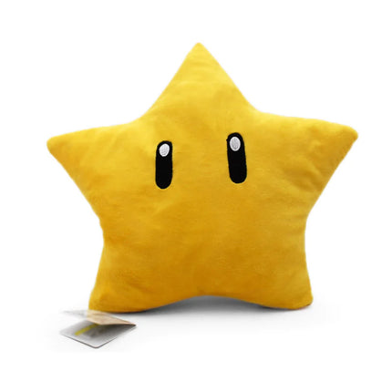 Super Mario Plush Toy - Yellow Star (Five-Pointed)