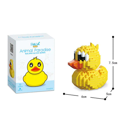 Cute Animal Mini Building Blocks DIY Puzzle Set