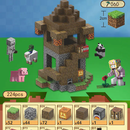 2023 New Minecraft Magnetic Building Blocks Set