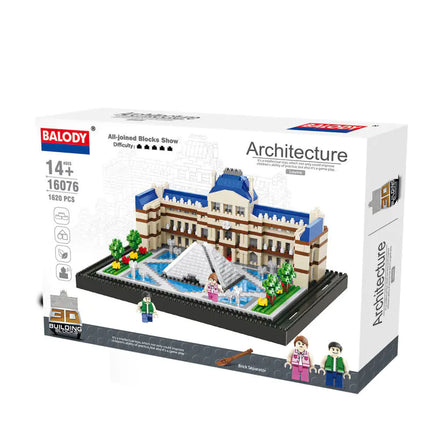 Mini Brick Building Toy Set with Small Particles