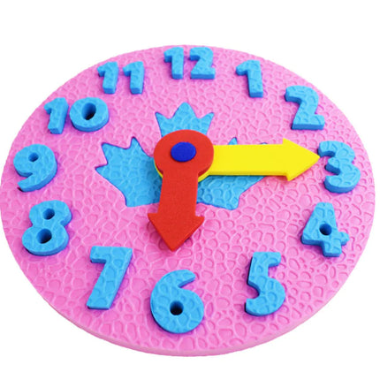 EVA Clock Puzzle Blocks for Time Learning (Gift Set)