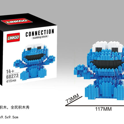 Connecting Brick Cartoon Model Building Toy Gift