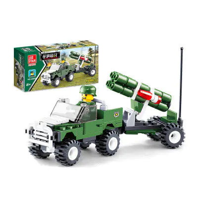 Luban-Style Educational Building Block Toy Set