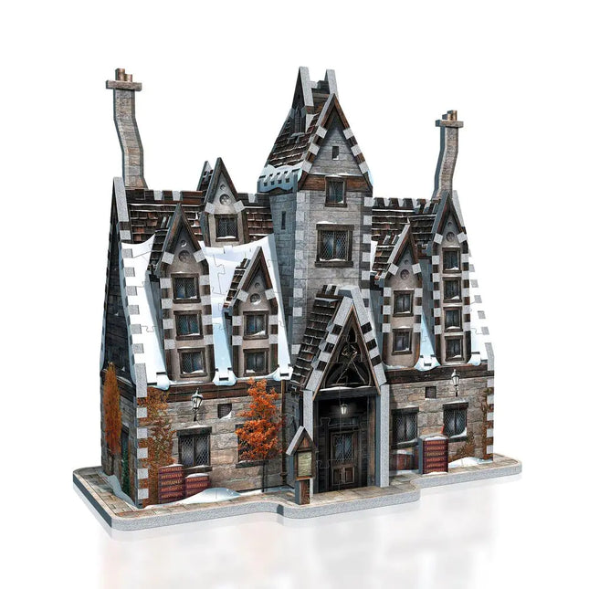 Wrebbit3d Harry Potter Hogsmeade - The Three Broomsticks 3D Puzzle for Teens and Adults | 395 Real Jigsaw Puzzle Pieces | Not Just an Ordinary Model Kit for Adults for Harry Potter Fans