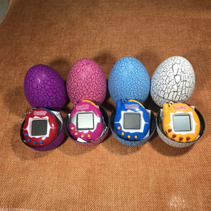 Tumbling Doll Crackle Egg Electronic Virtual Pet Game