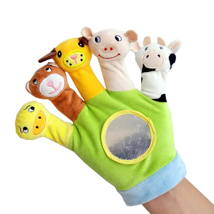Interactive Plush Animal Doll Hand Puppet for Kids