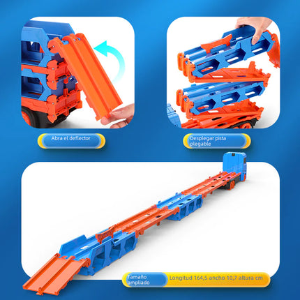 Transforming Alloy Truck Model for Kids Ages 3-6