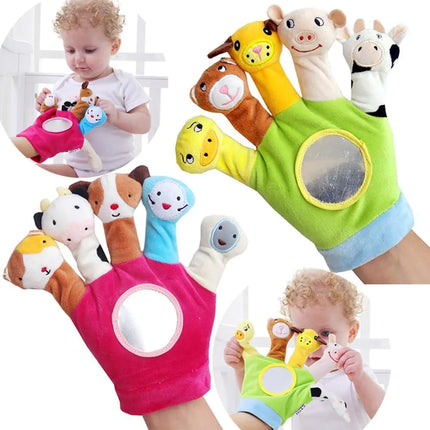Interactive Plush Animal Doll Hand Puppet for Kids