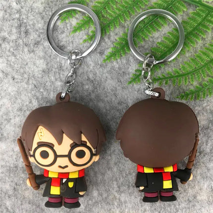 Harry Potter Keychain - Q Version Soft Rubber Gift
